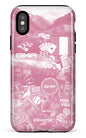 iPhone X/XS Tough GMR Collage Rose -