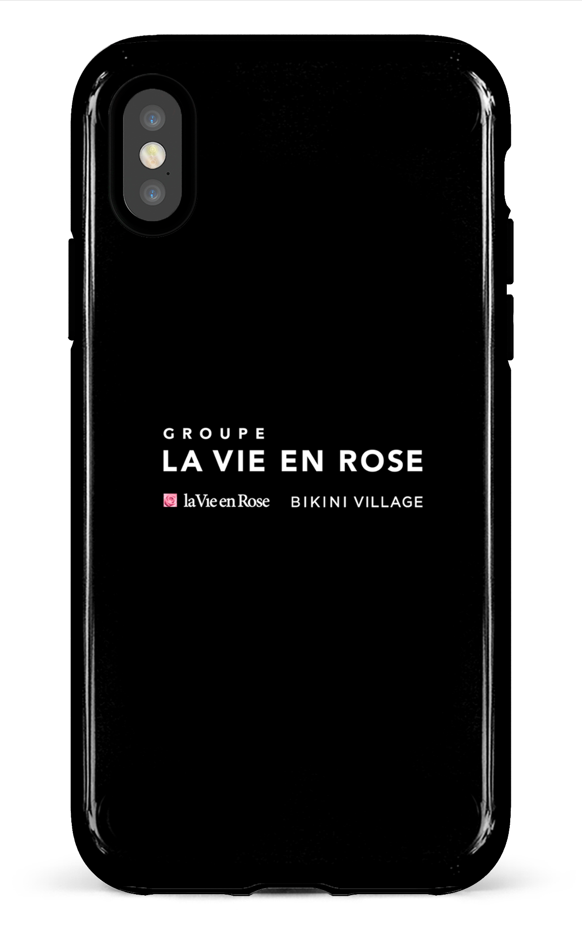 iPhone X/XS Tough Groupe LVER Noir -