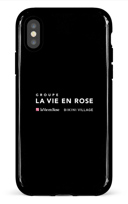 iPhone X/XS Tough Groupe LVER Noir -