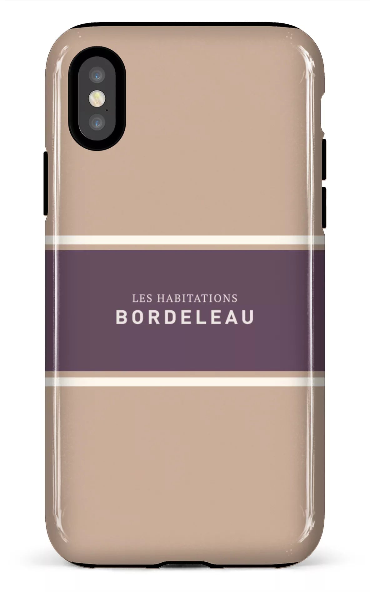 iPhone X/XS Tough HB Beige -