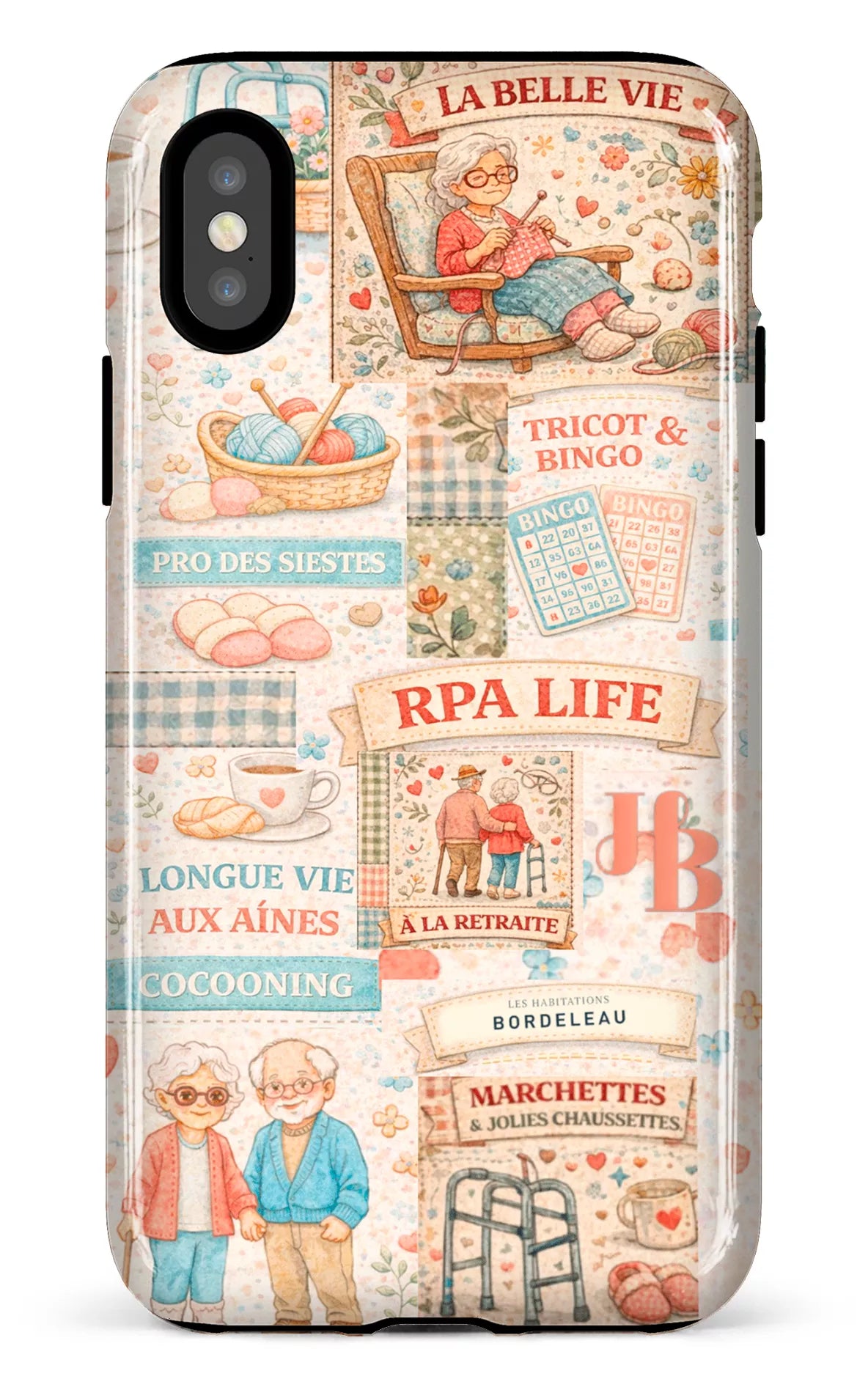 iPhone X/XS Tough HB Courtepointe -