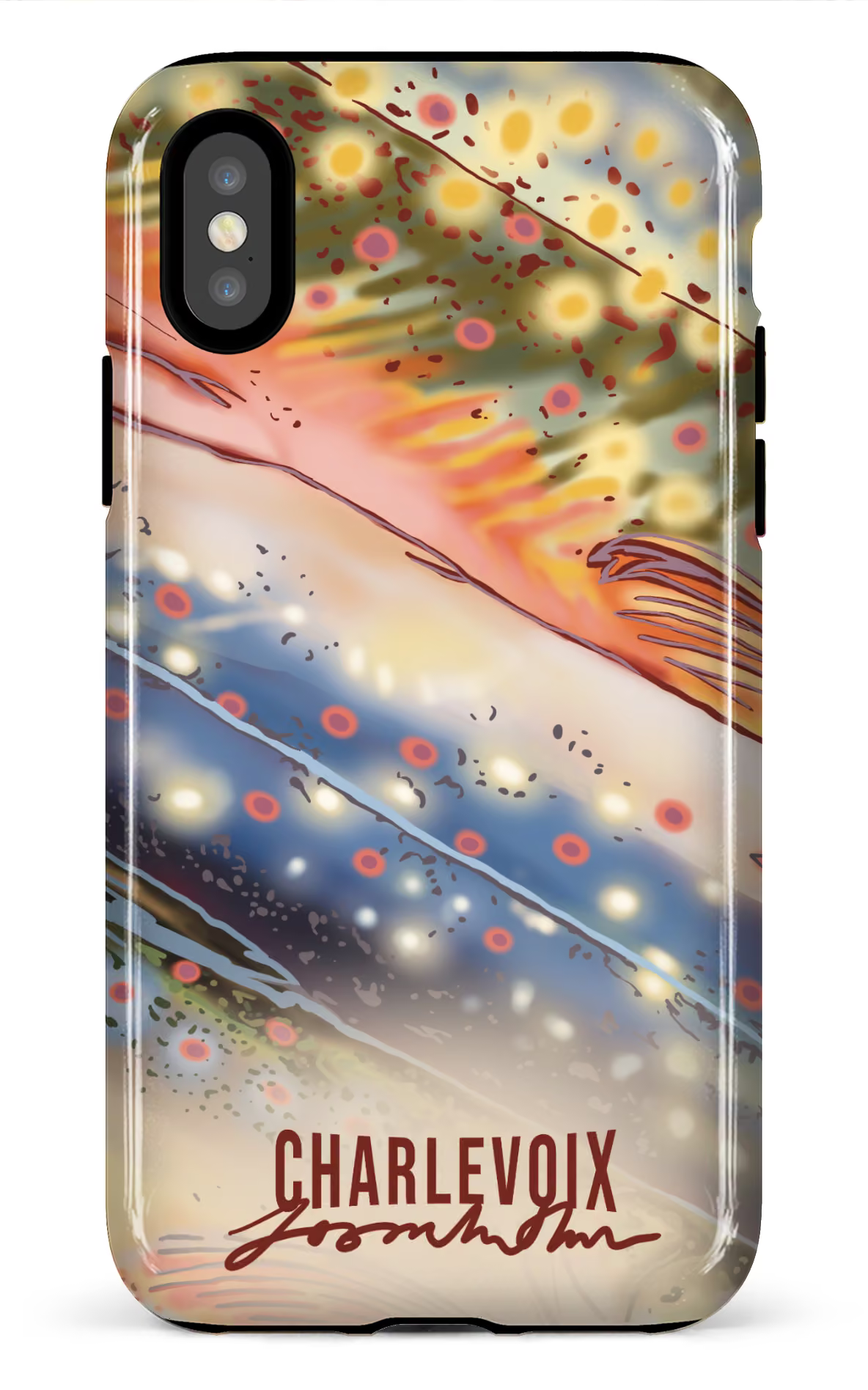 iPhone X/XS Tough L'omble chevalier -
