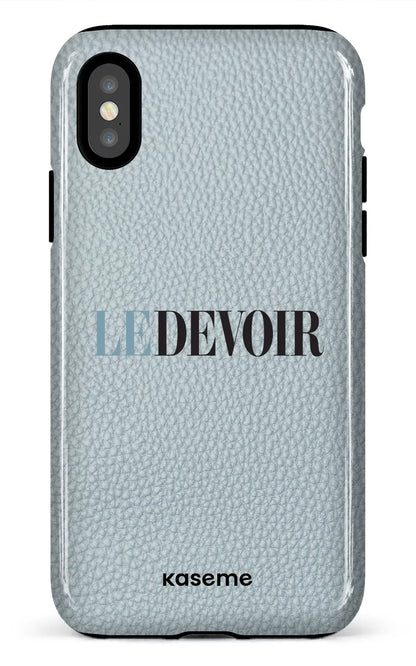 iPhone X/XS Tough Le Devoir Gris -