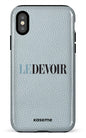 iPhone X/XS Tough Le Devoir Gris -