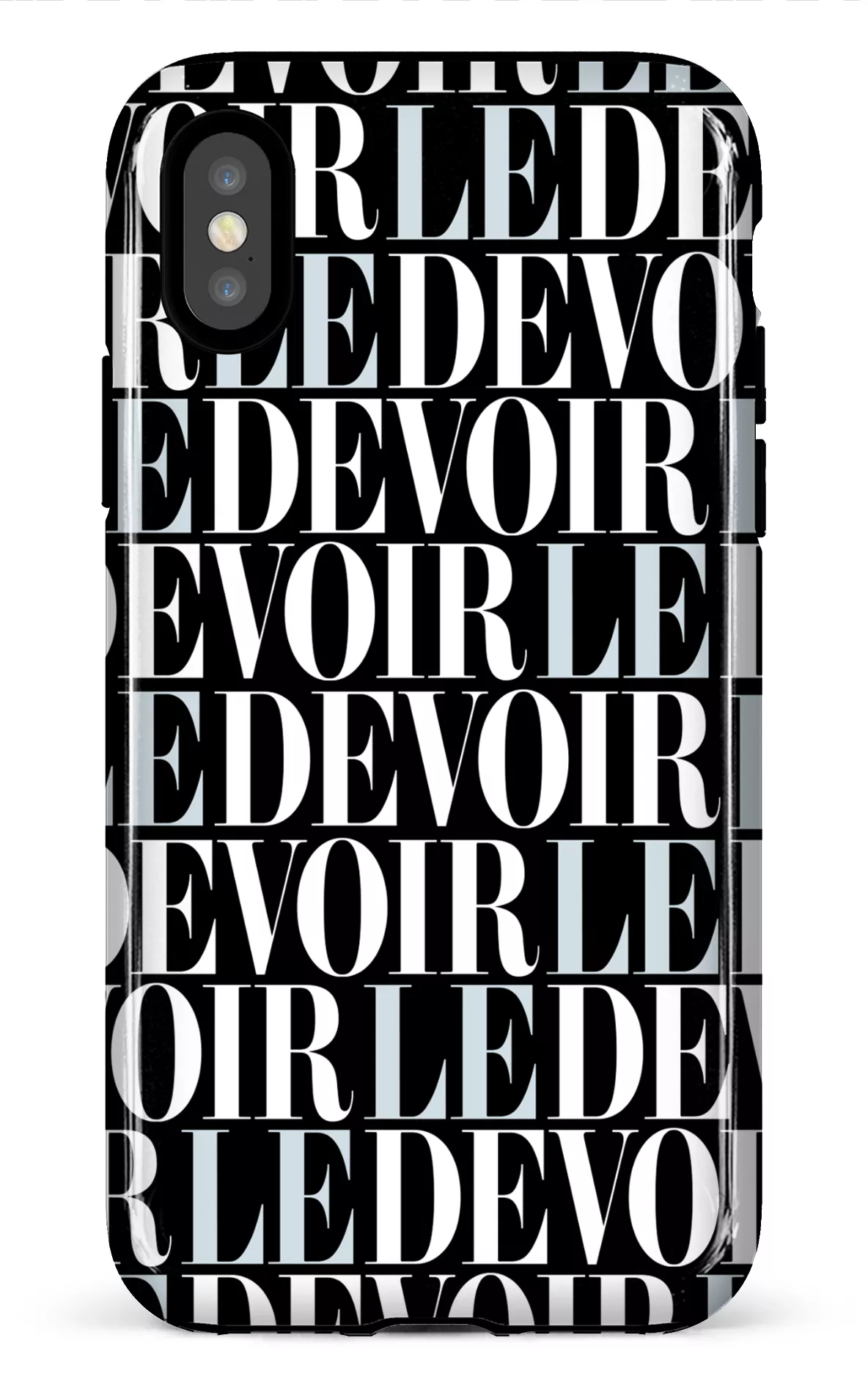 iPhone X/XS Tough Le Devoir — Gros logos -