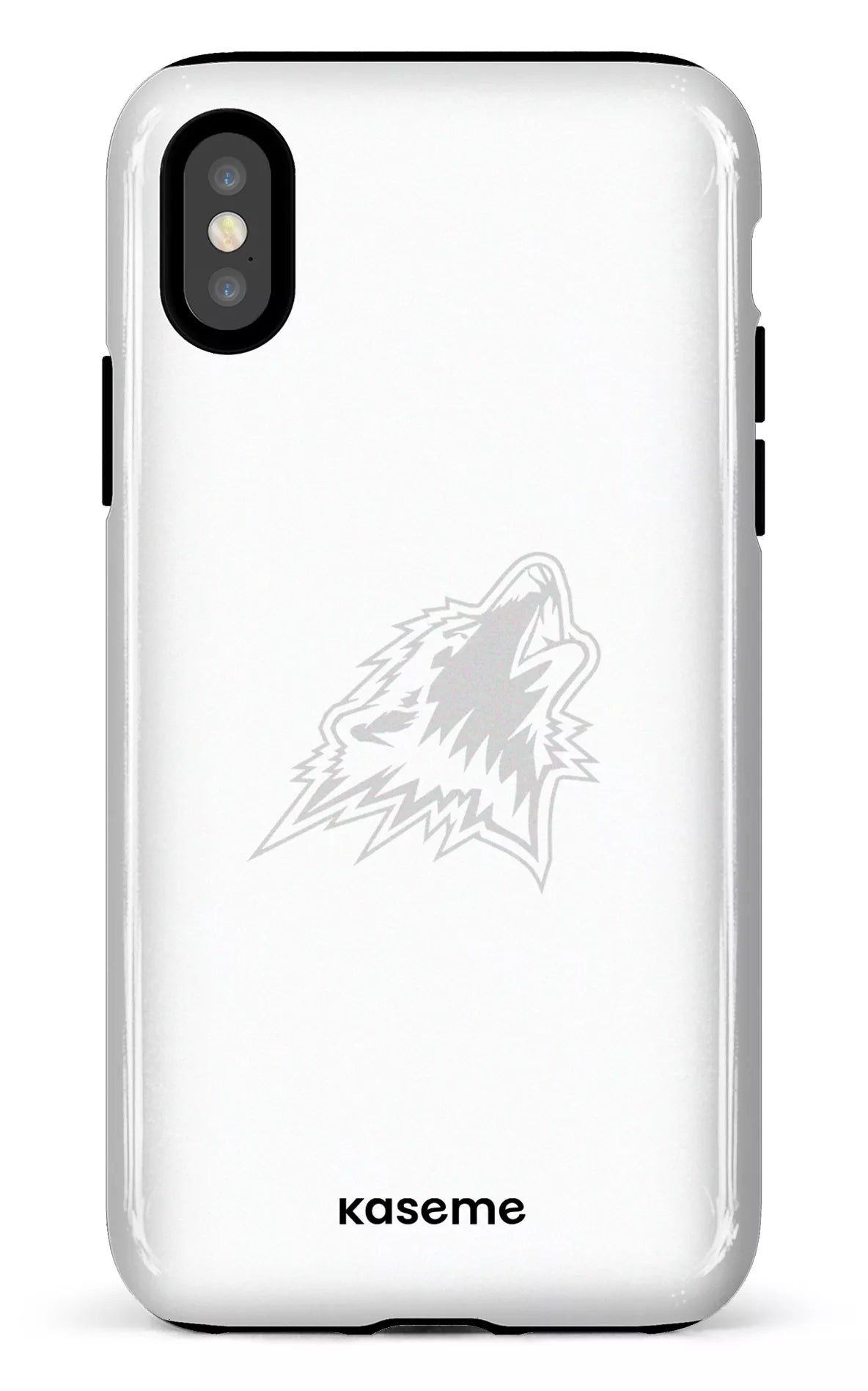 iPhone X/XS Tough Les Huskies Blanc -