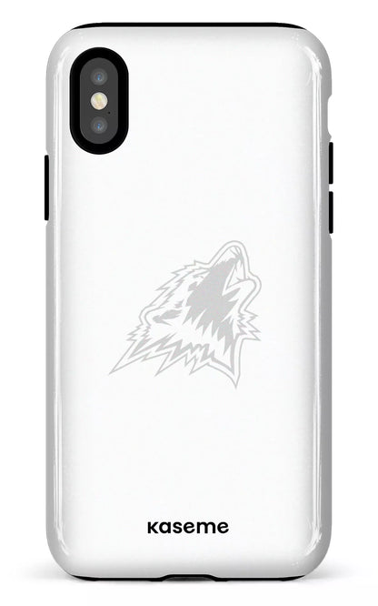 iPhone X/XS Tough Les Huskies Blanc -