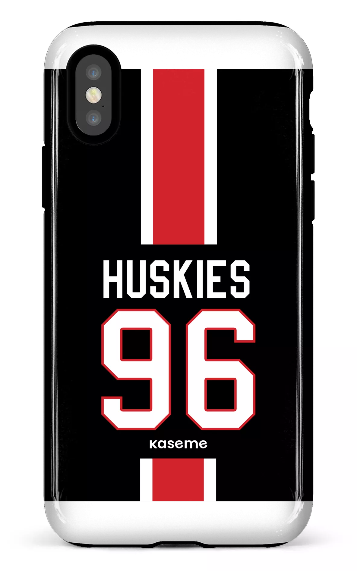 iPhone X/XS Tough Les Huskies Numéro -