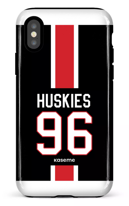 iPhone X/XS Tough Les Huskies Numéro -