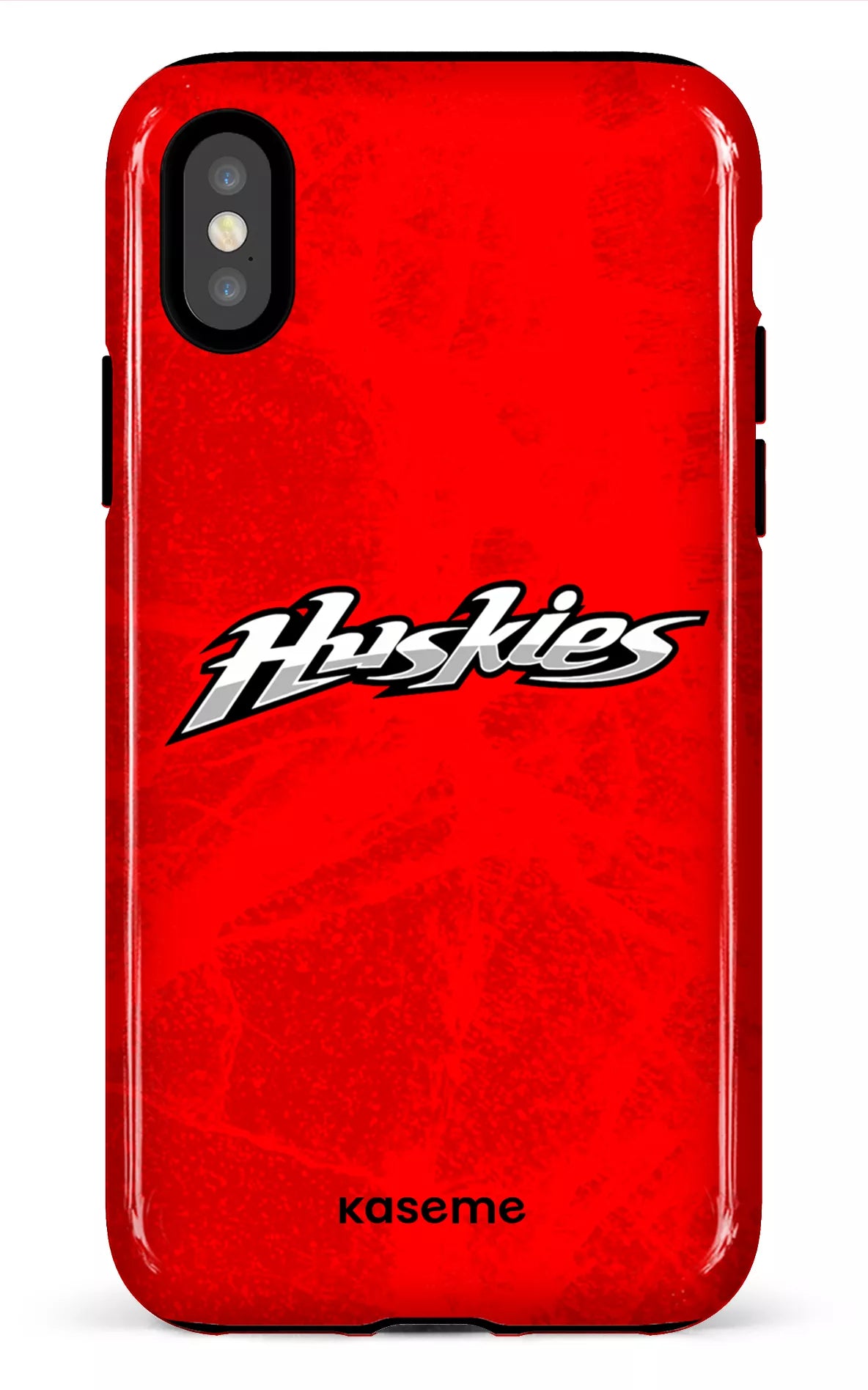 iPhone X/XS Tough Les Huskies Rouge -