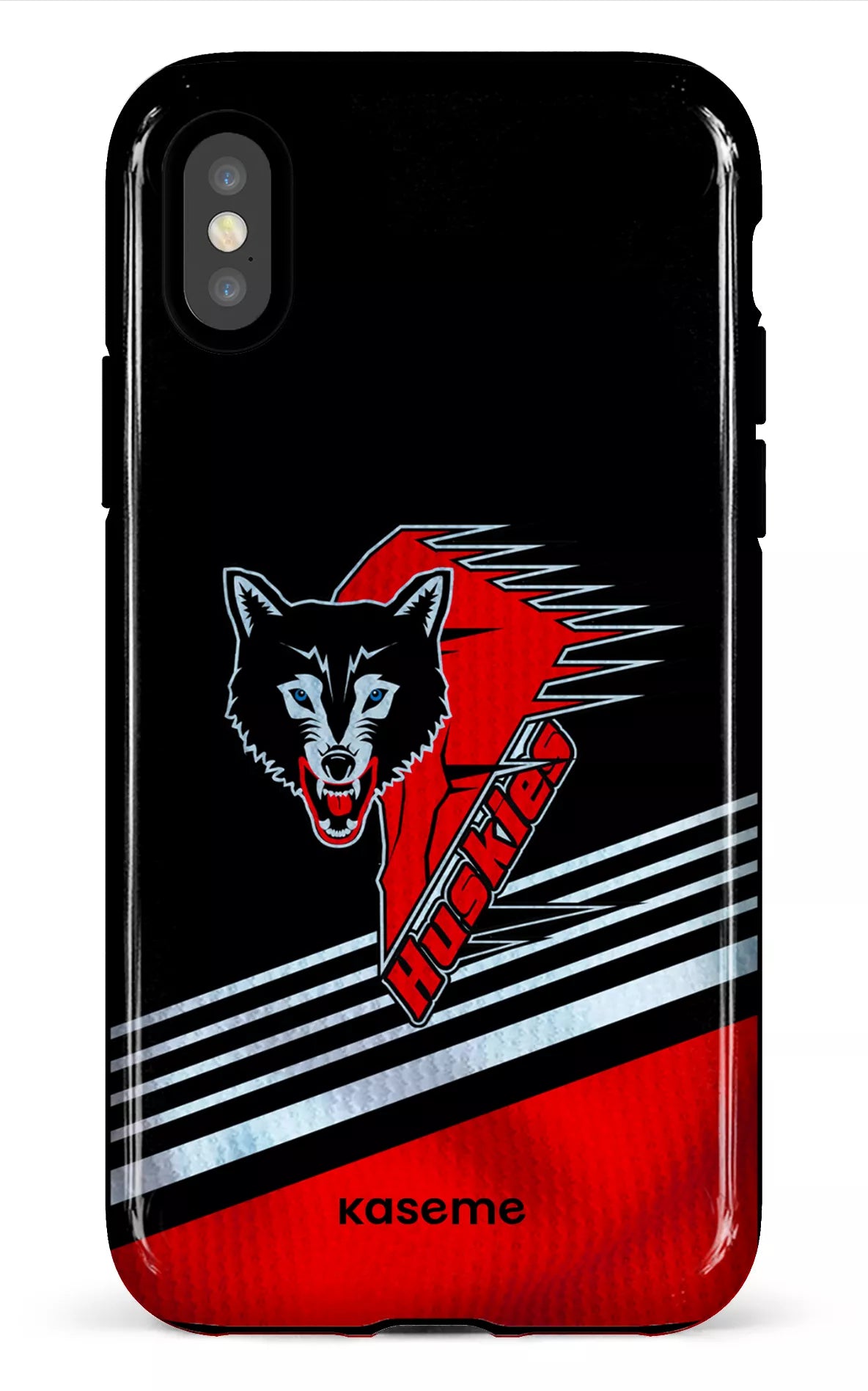 iPhone X/XS Tough Les Huskies Vintage -