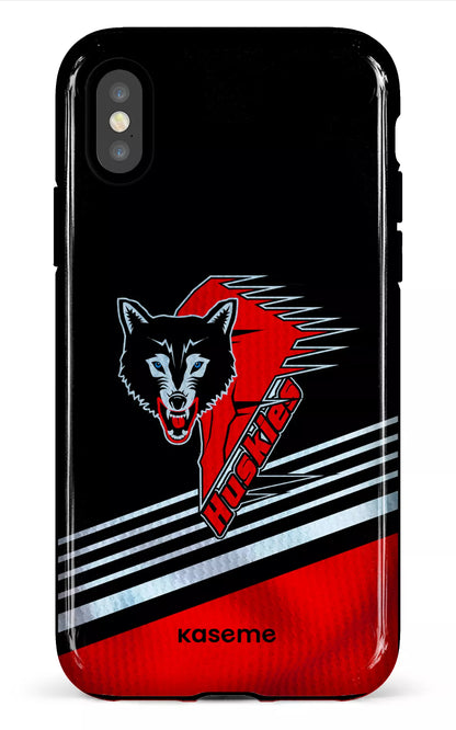 iPhone X/XS Tough Les Huskies Vintage -