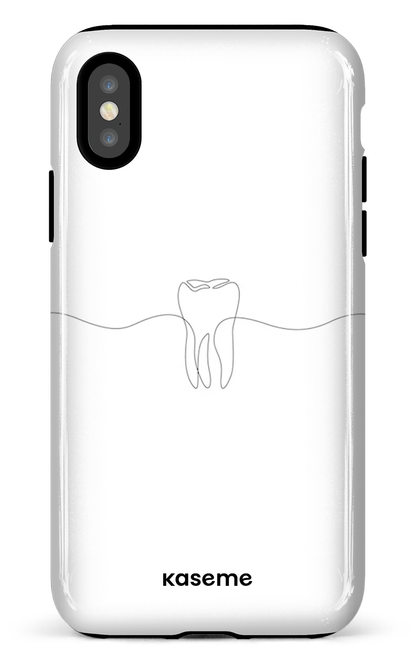 iPhone X/XS Tough MD Blanc -