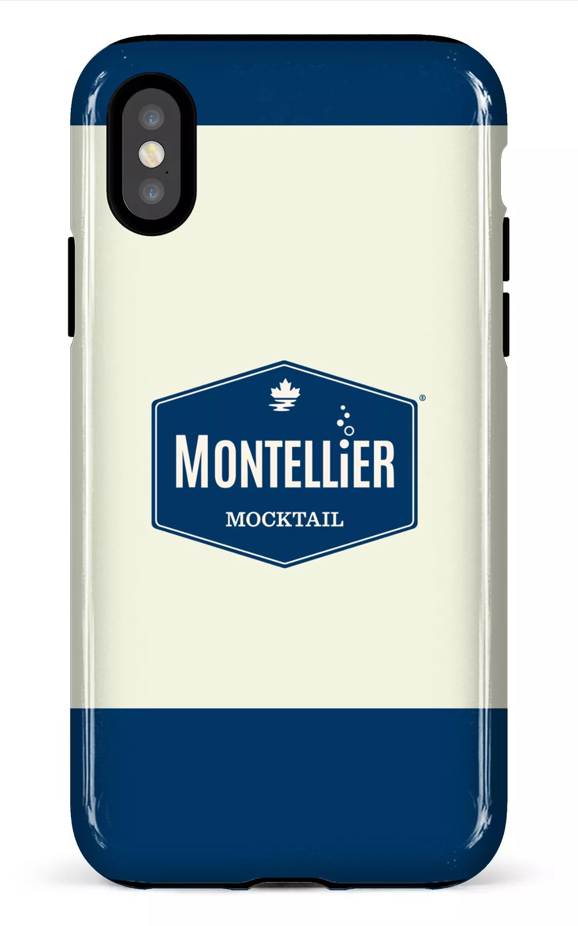 iPhone X/XS Tough Montellier Mocktail Bleu -