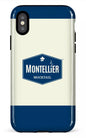 iPhone X/XS Tough Montellier Mocktail Bleu -