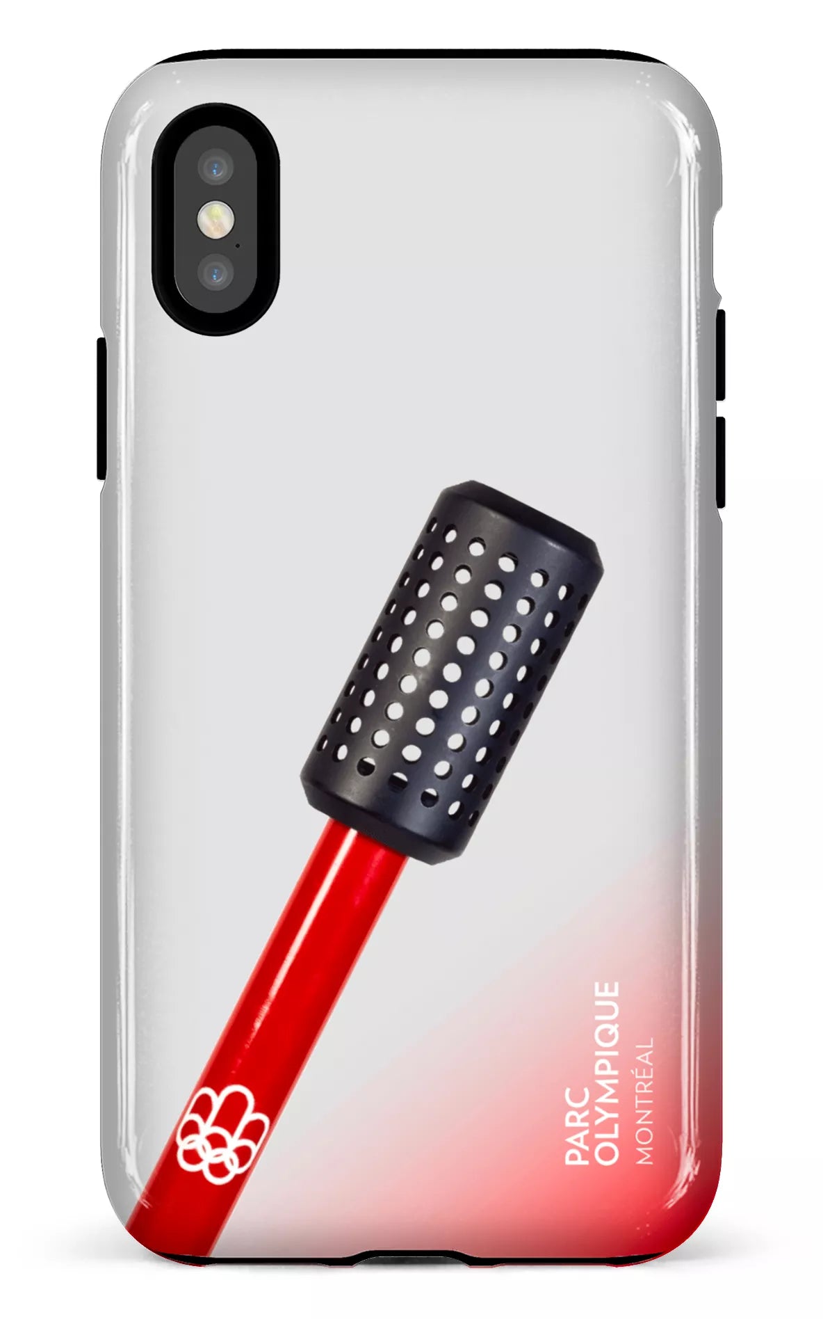 iPhone X/XS Tough Parc Olympique - Flambeau Incliné -