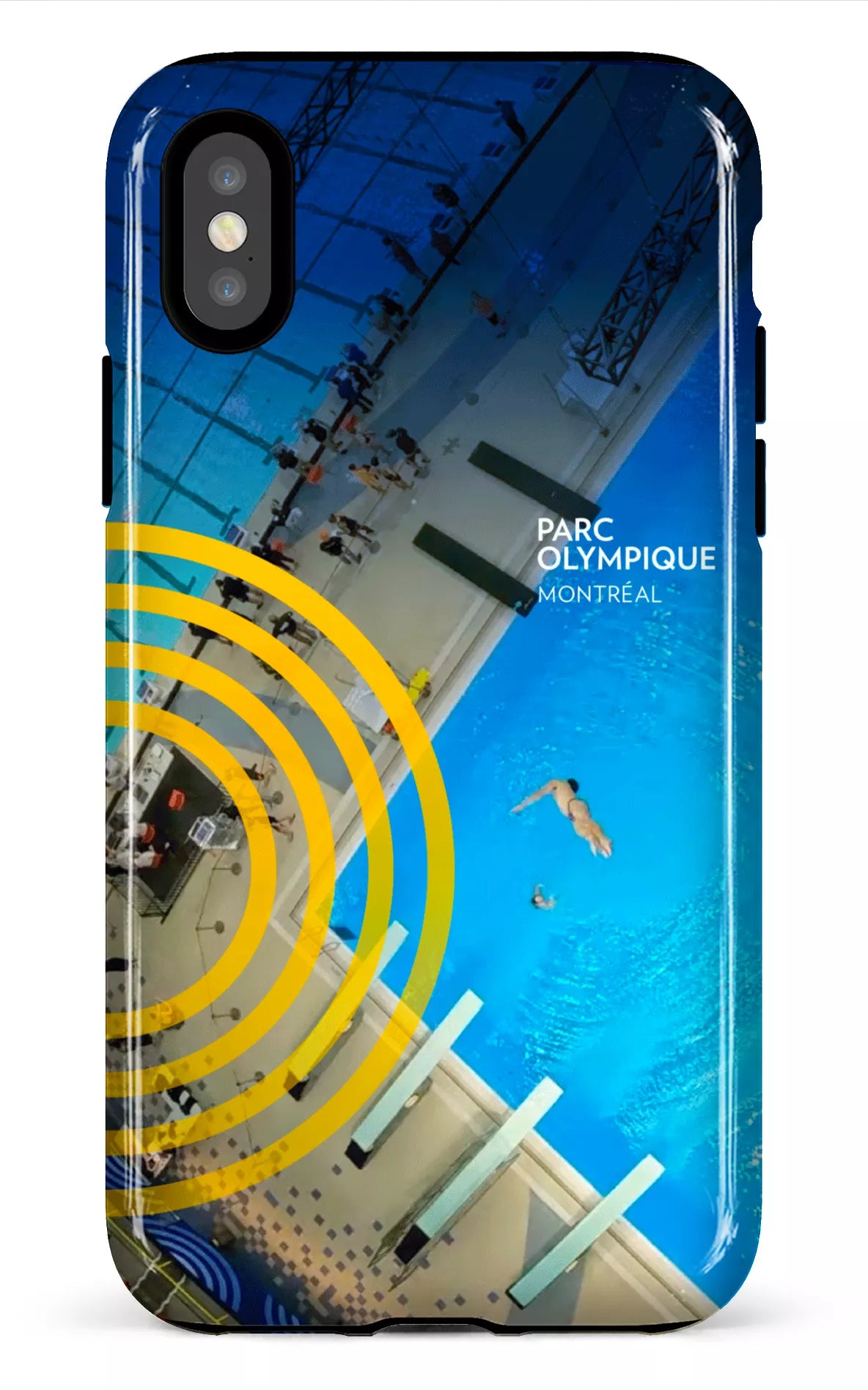 iPhone X/XS Tough Parc Olympique - Lieu Plongeon -
