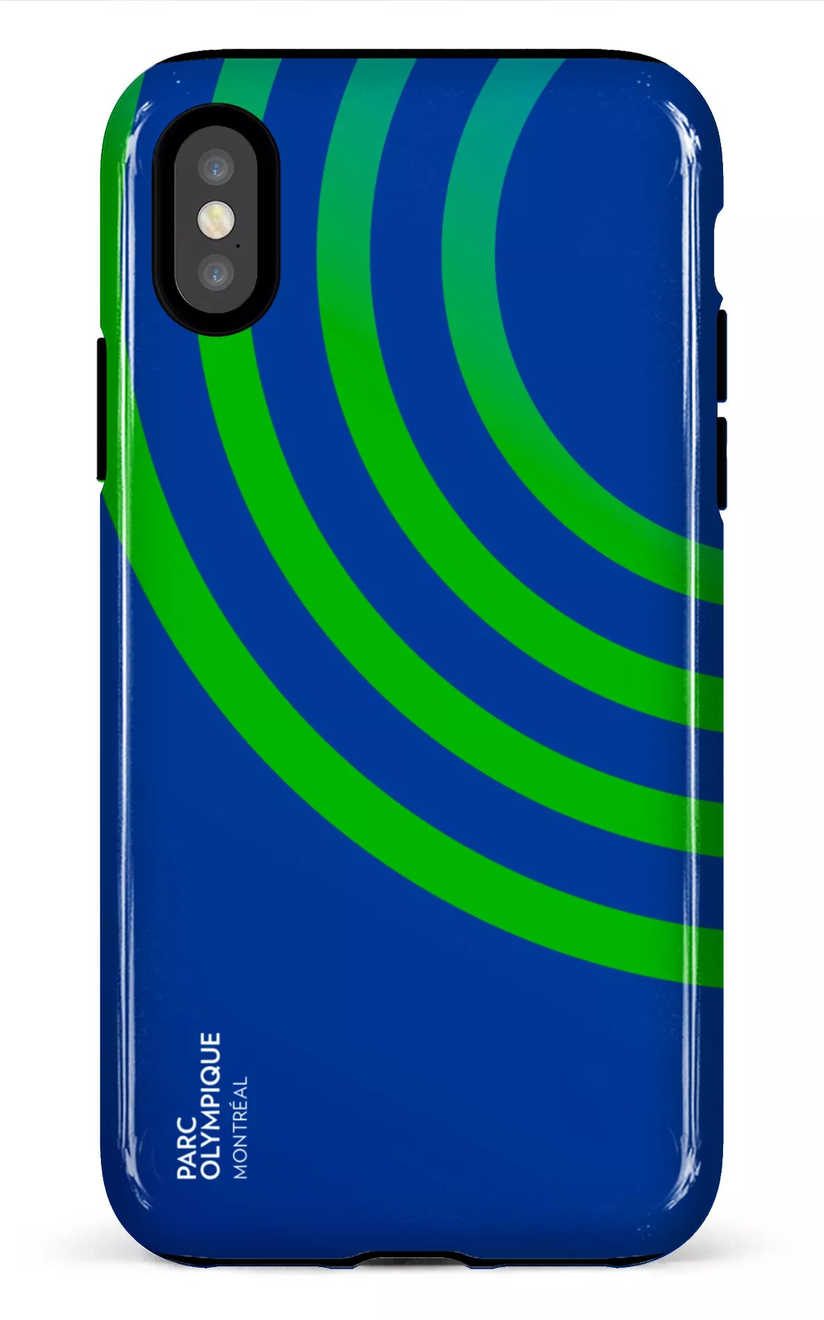 iPhone X/XS Tough Parc Olympique - Logo Bleu -