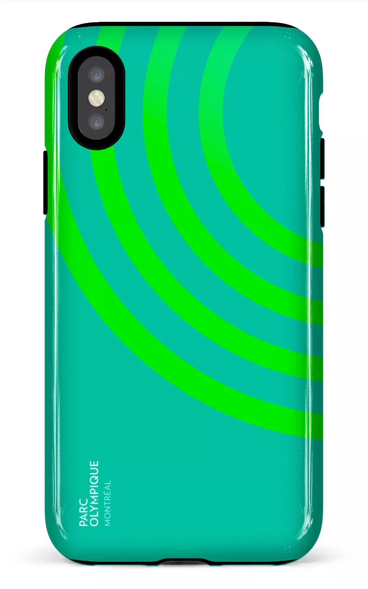 iPhone X/XS Tough Parc Olympique - Logo Vert -