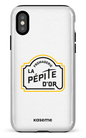 iPhone X/XS Tough Pépite Blanc -