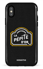 iPhone X/XS Tough Pépite Noir -