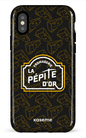 iPhone X/XS Tough Pépite x Fromages Noir -