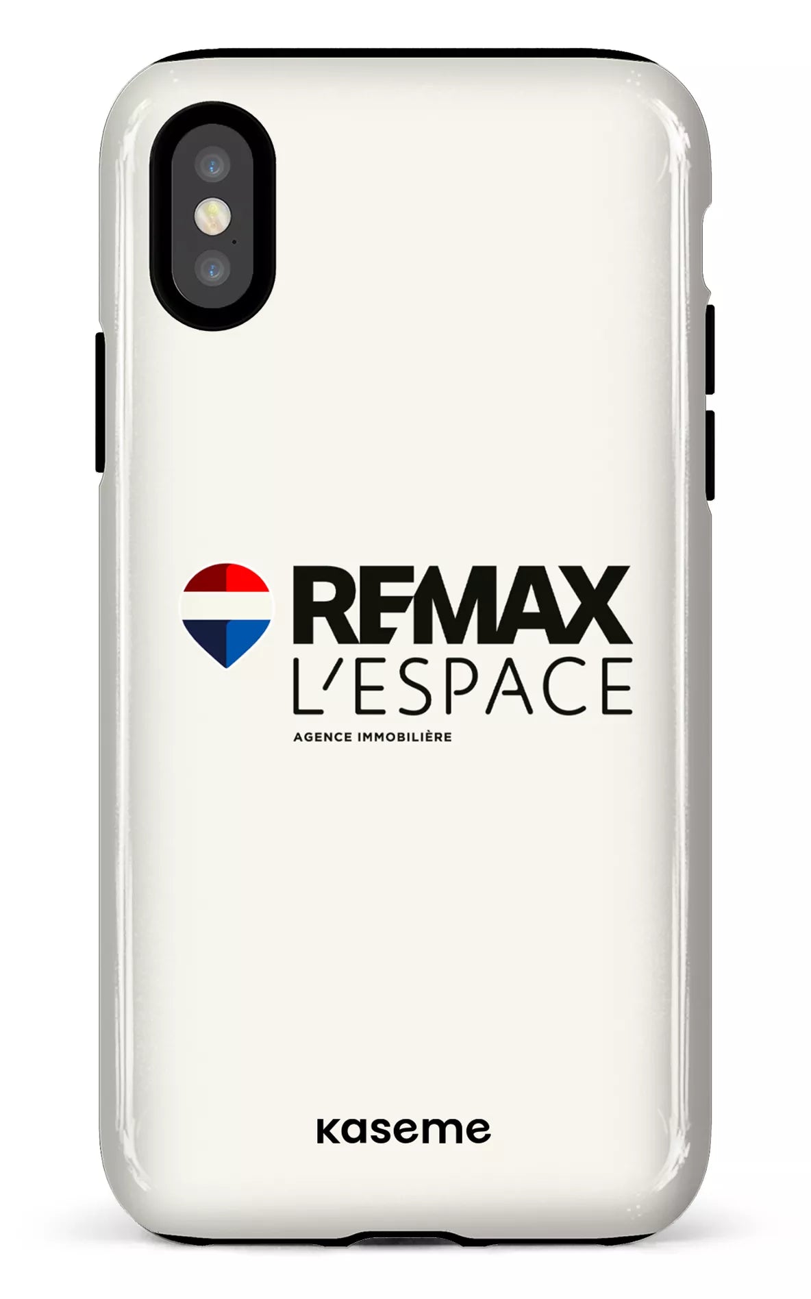 iPhone X/XS Tough Remax L'Espace Crème -