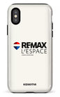iPhone X/XS Tough Remax L'Espace Crème -