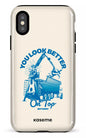 iPhone X/XS Tough Rotobec Beige -