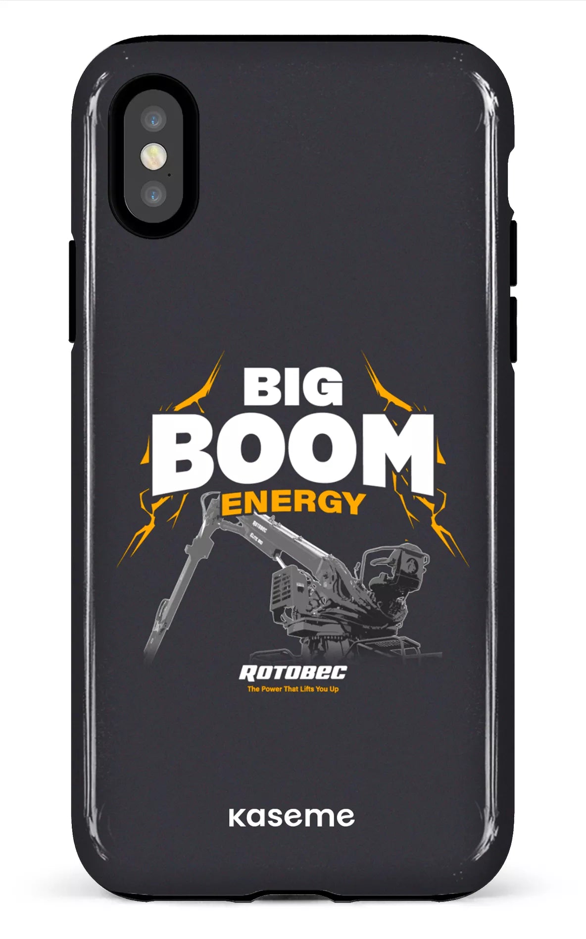 iPhone X/XS Tough Rotobec "Big Boom Energy" -