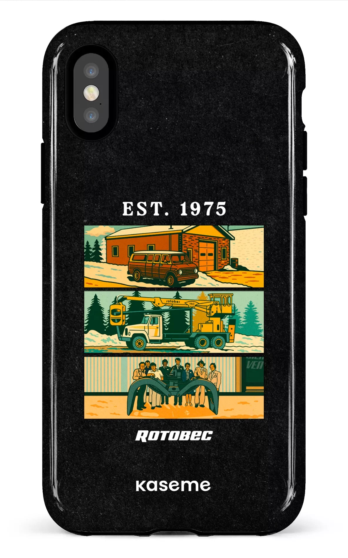iPhone X/XS Tough Rotobec Est. 1975 -