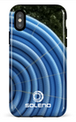 iPhone X/XS Tough Soleno tuyau bleu -