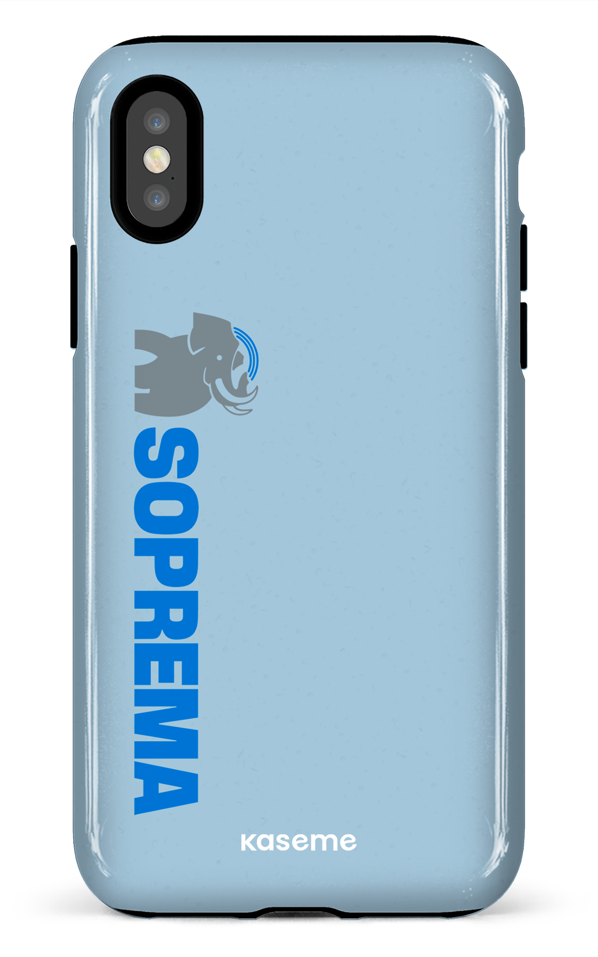 iPhone X/XS Tough Soprema Bleu -