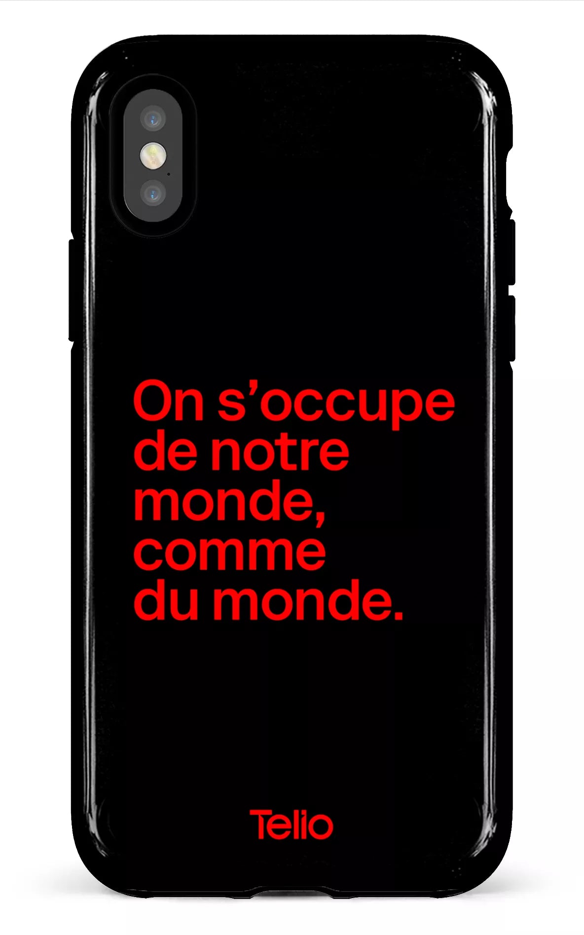 iPhone X/XS Tough Telio Noir -