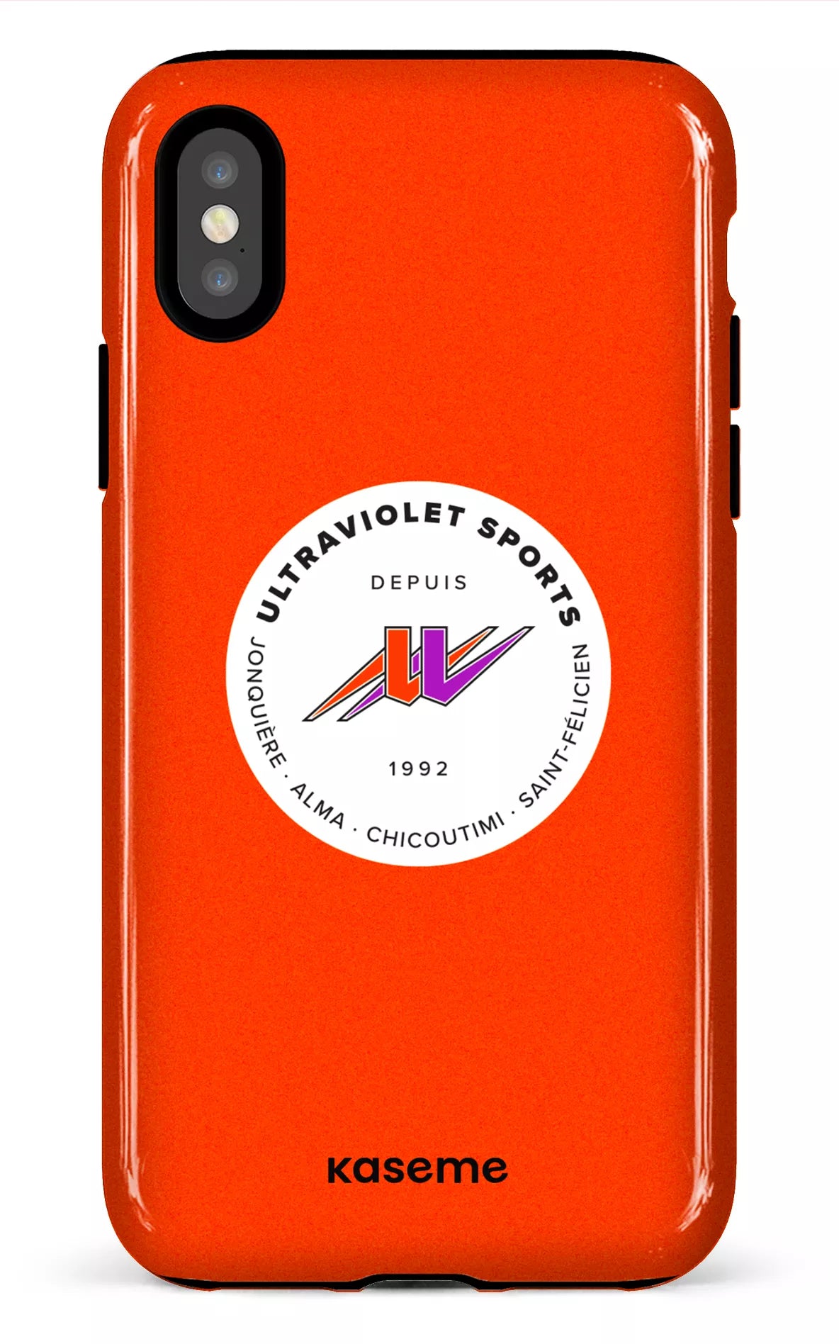 iPhone X/XS Tough UltraViolet - Orange -