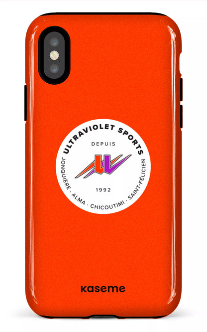 iPhone X/XS Tough UltraViolet - Orange -