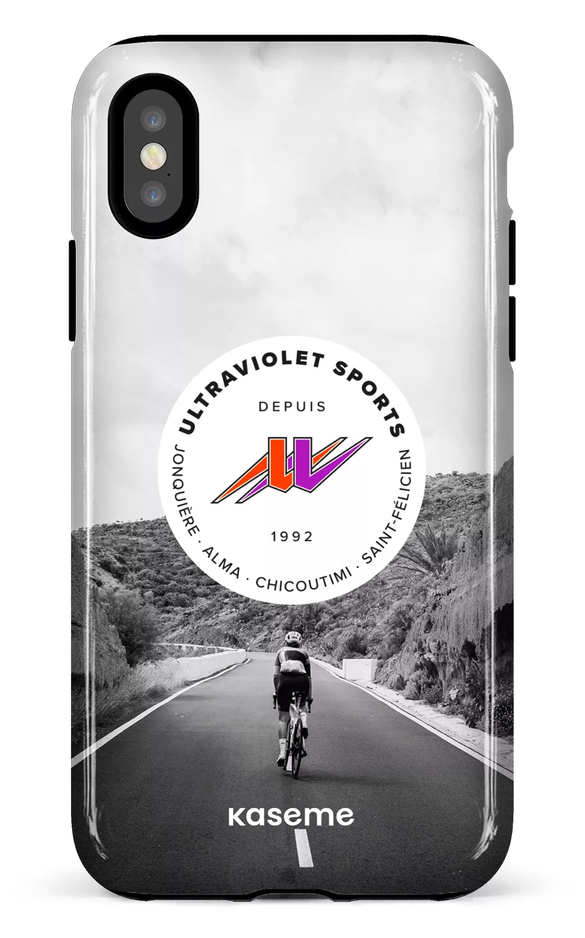 iPhone X/XS Tough UltraViolet Vélo -