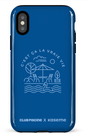 iPhone X/XS Tough Vraie Vie par Club Piscine -