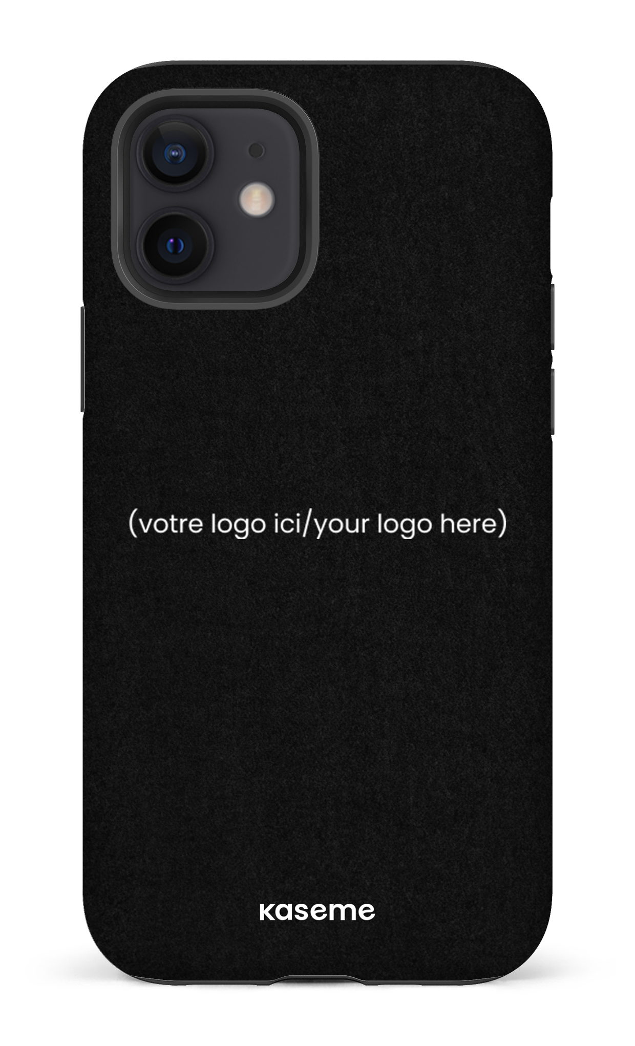 iPhone 12 Tough Matte Votre logo ici / Your logo here -
