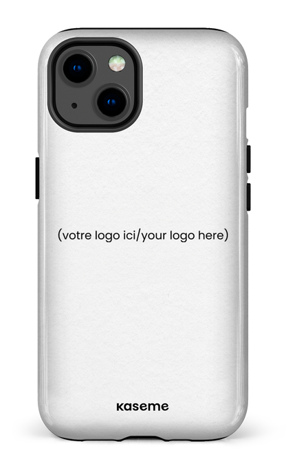 Votre logo ici / Your logo here white - iPhone 13 Tough