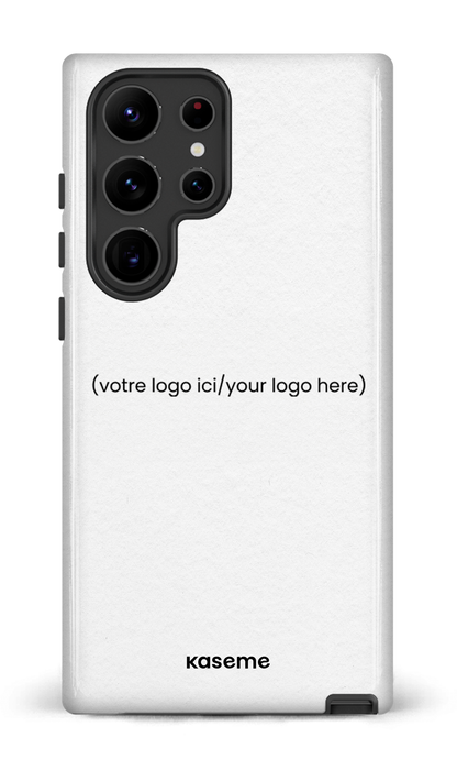 Galaxy S23 Ultra Tough Gloss Votre logo ici / Your logo here white -