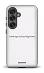 Galaxy S25 Tough (Gloss) Votre logo ici / Your logo here white -