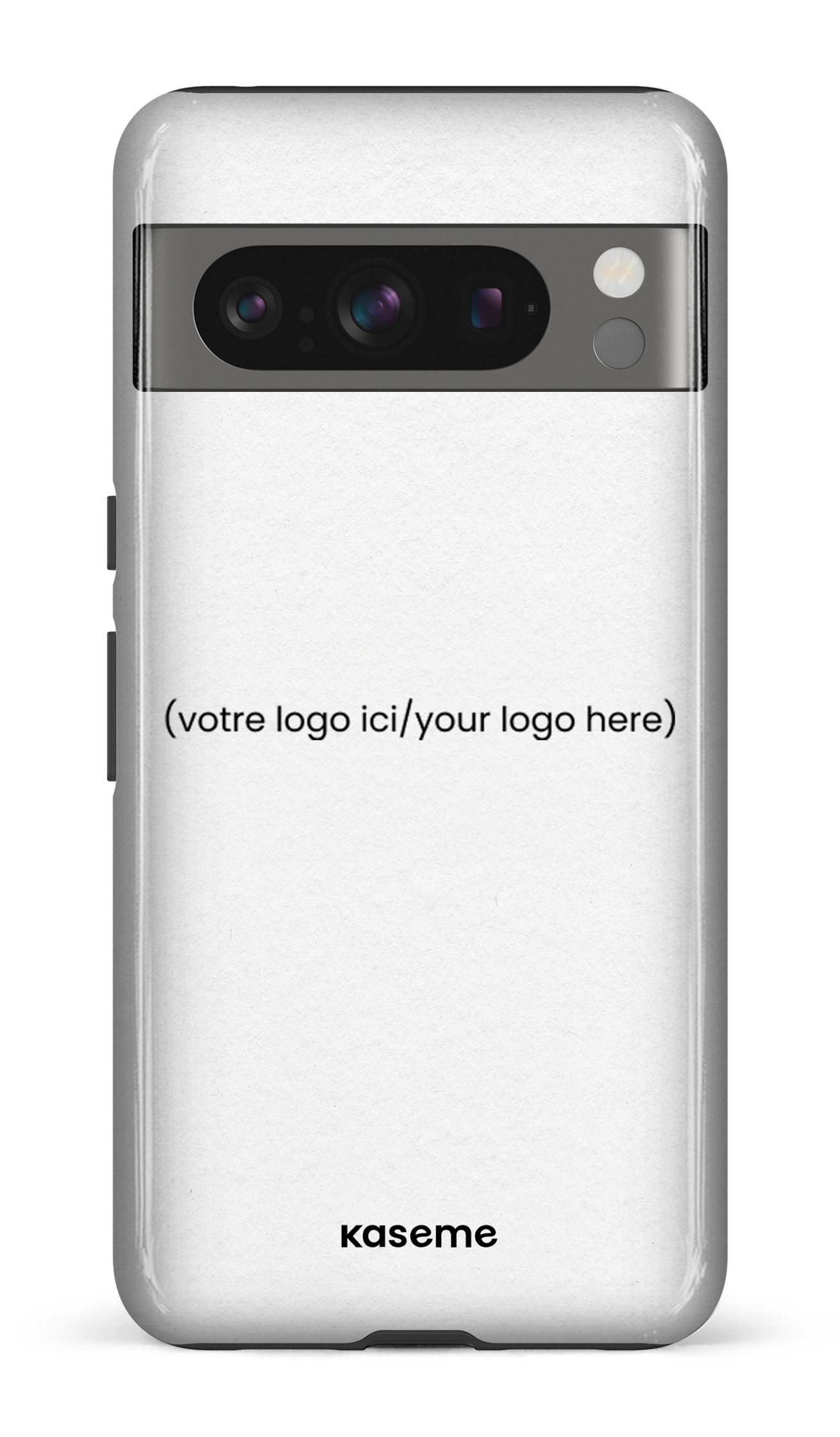 Google Pixel 8 Pro Tough Gloss Votre logo ici / Your logo here white -