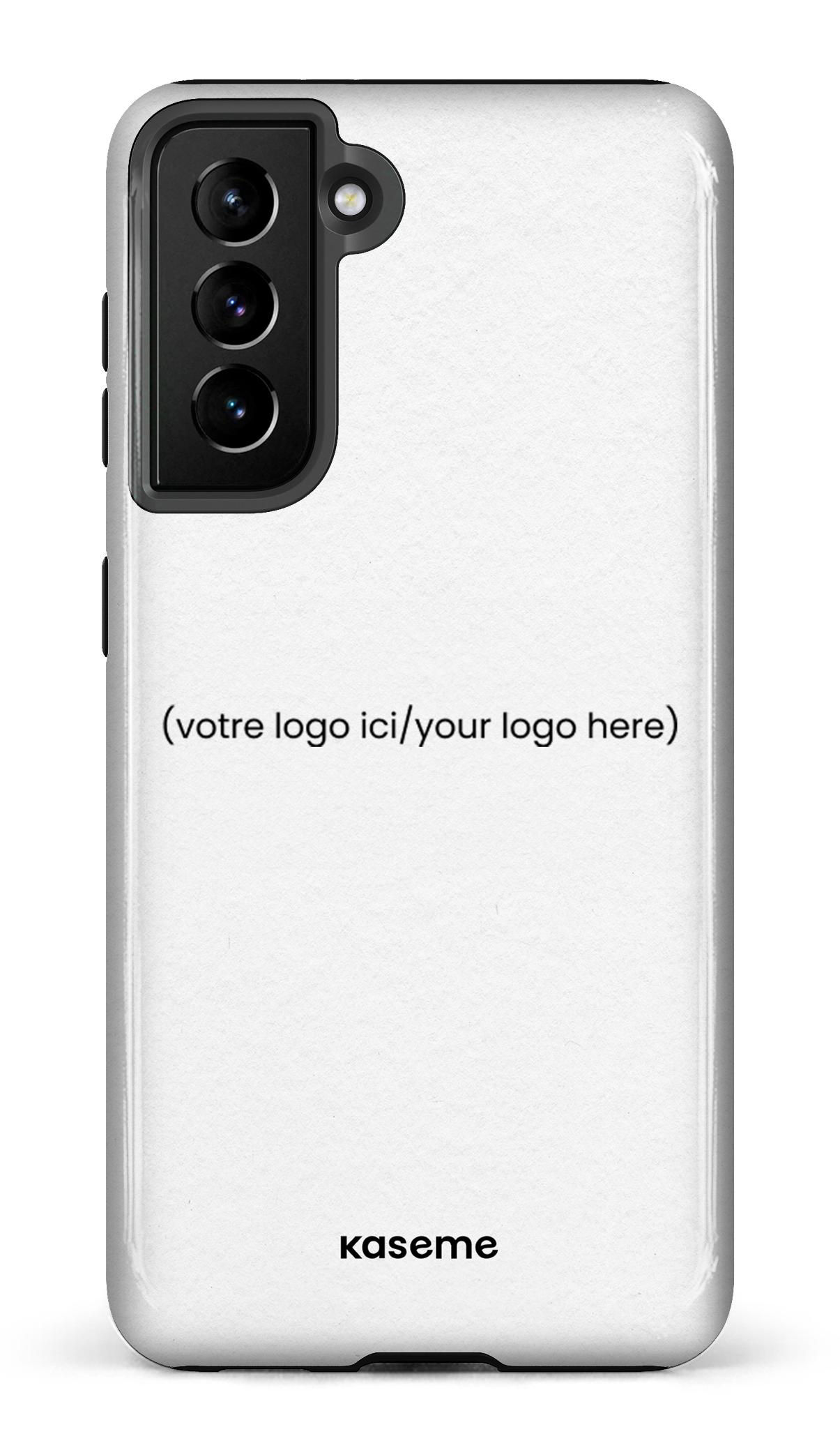 Galaxy S21 Tough Votre logo ici / Your logo here white -