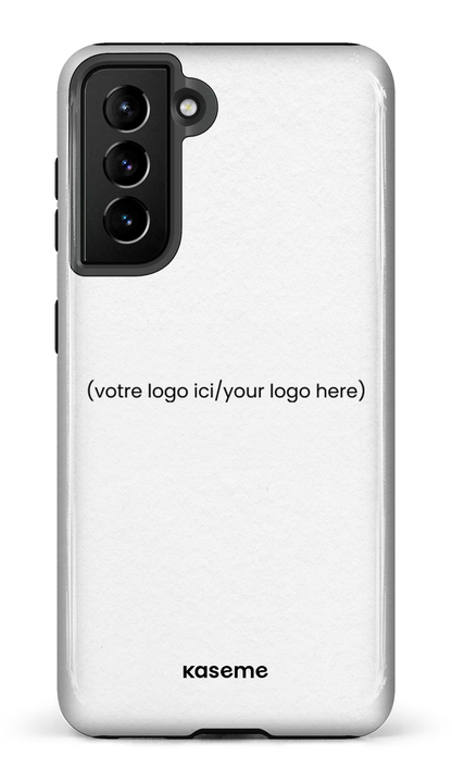 Galaxy S21 Tough Votre logo ici / Your logo here white -
