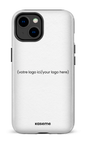 iPhone 14 Tough Gloss Votre logo ici / Your logo here white -
