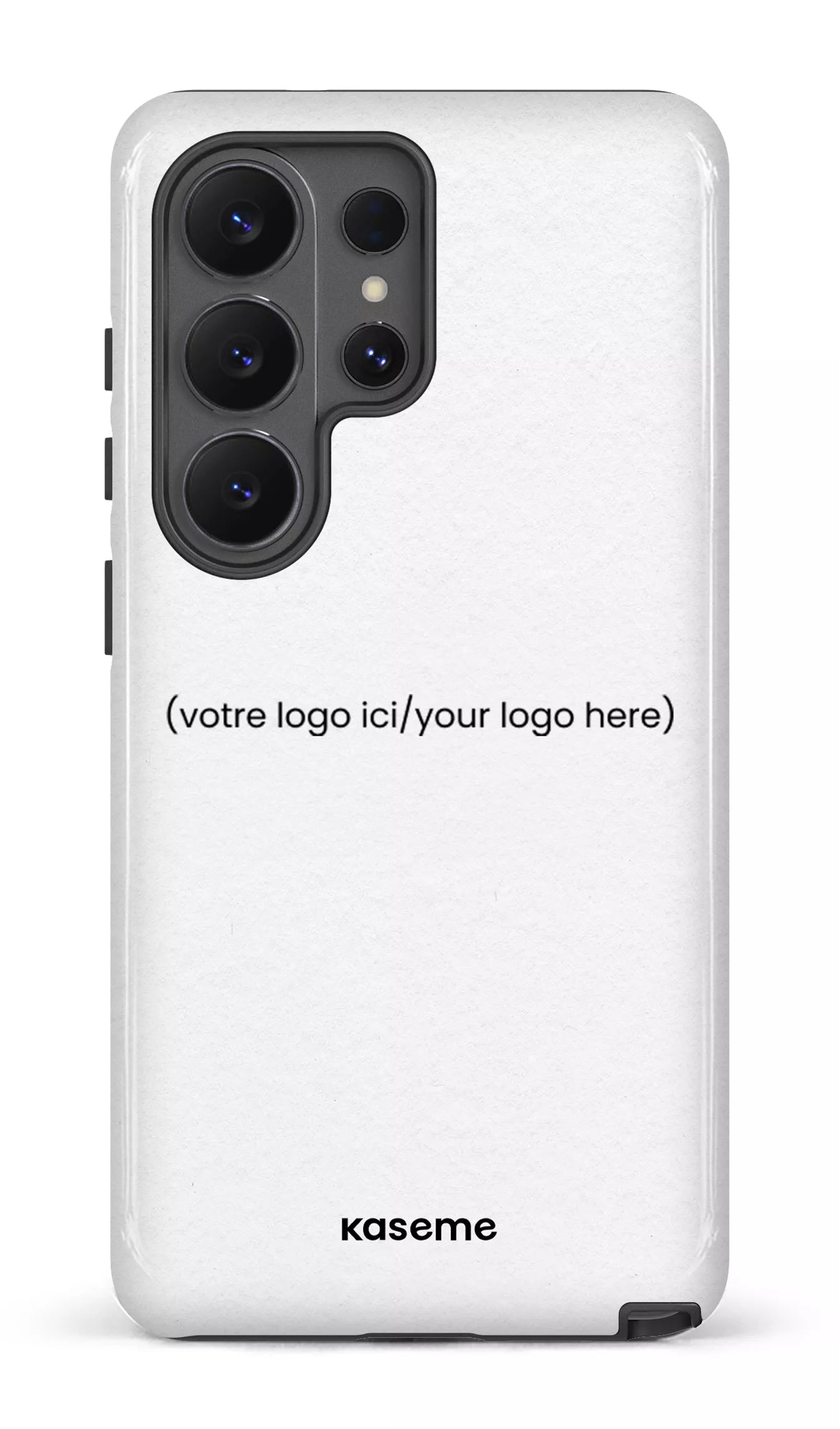 Galaxy S26 U Tough (Gloss) Votre logo ici / Your logo here white -