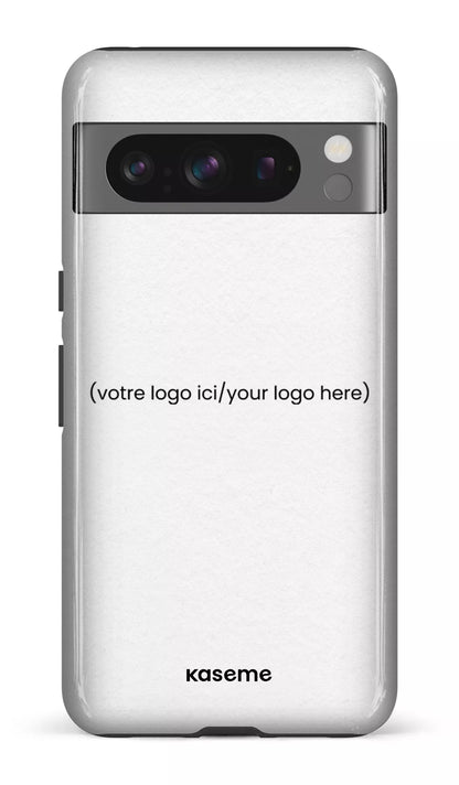Google Pixel 8 Pro Tough Gloss Votre logo ici / Your logo here white -