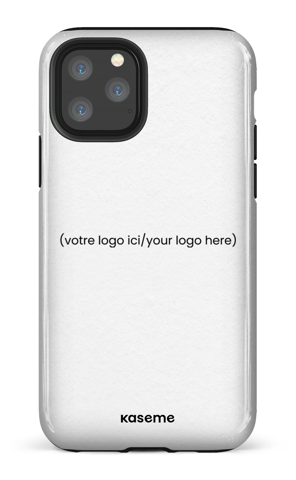 iPhone 11 Pro Tough Votre logo ici / Your logo here white -