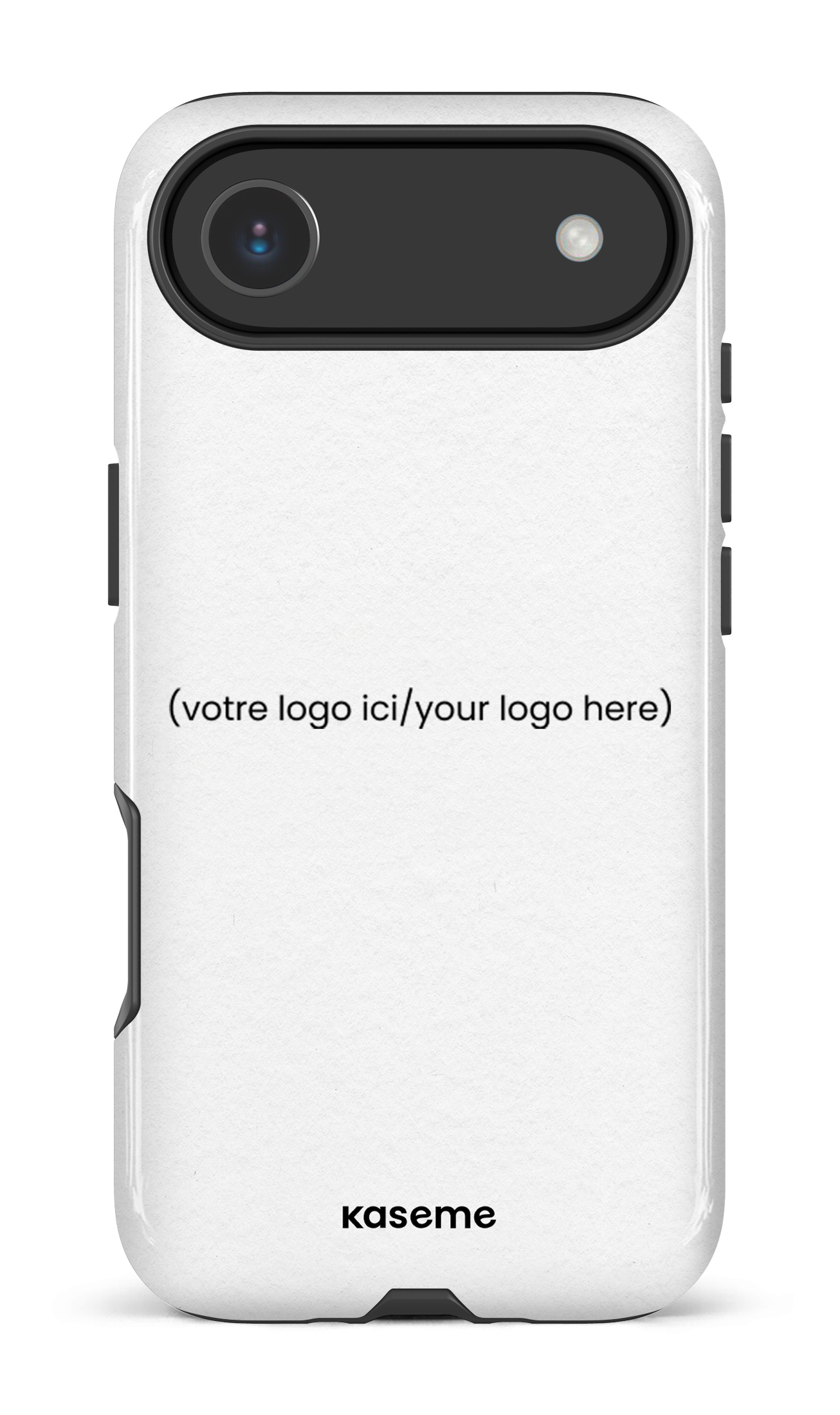 iPhone 17 Air Impact Case Votre logo ici / Your logo here white -